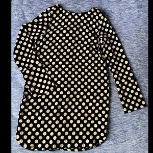 Polka Dot Tunic Dress - Size 6